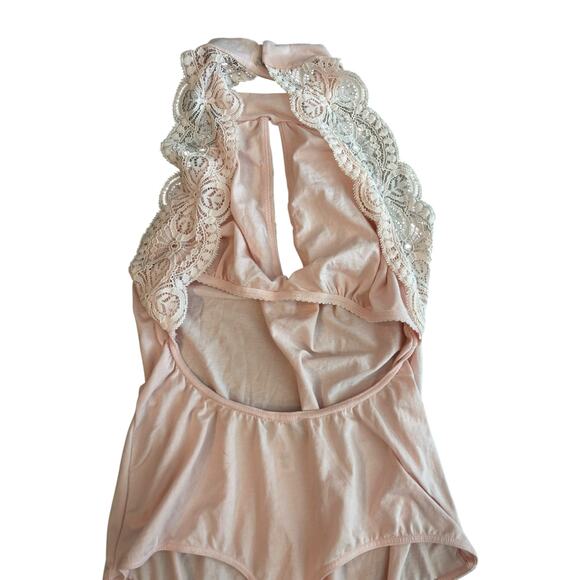 COSABELLA WOMEN'S INTIMATES PINK LACE TEDDY SIZE SMALL - Picture 6 of 10